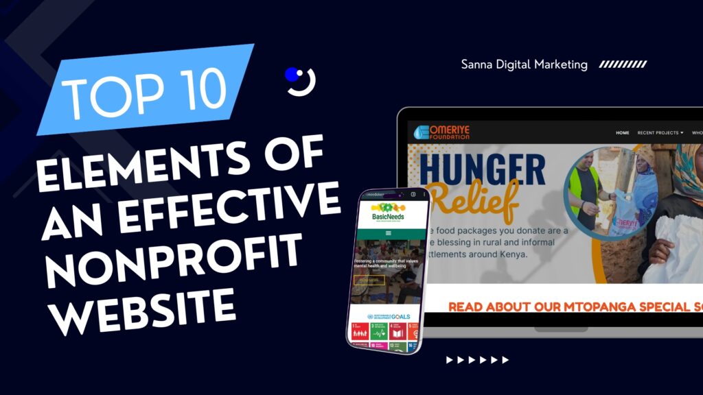 Elements Of An Effective Nonprofit Website - Blog Feature Image