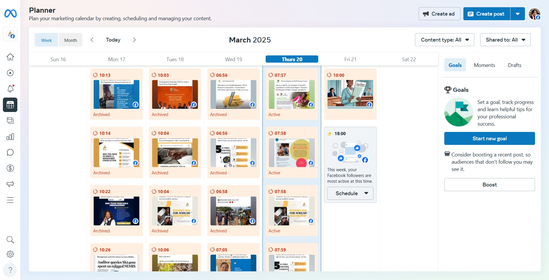 How to Schedule Social Media Content for Free - Meta Business Suite (Facebook & Instagram)